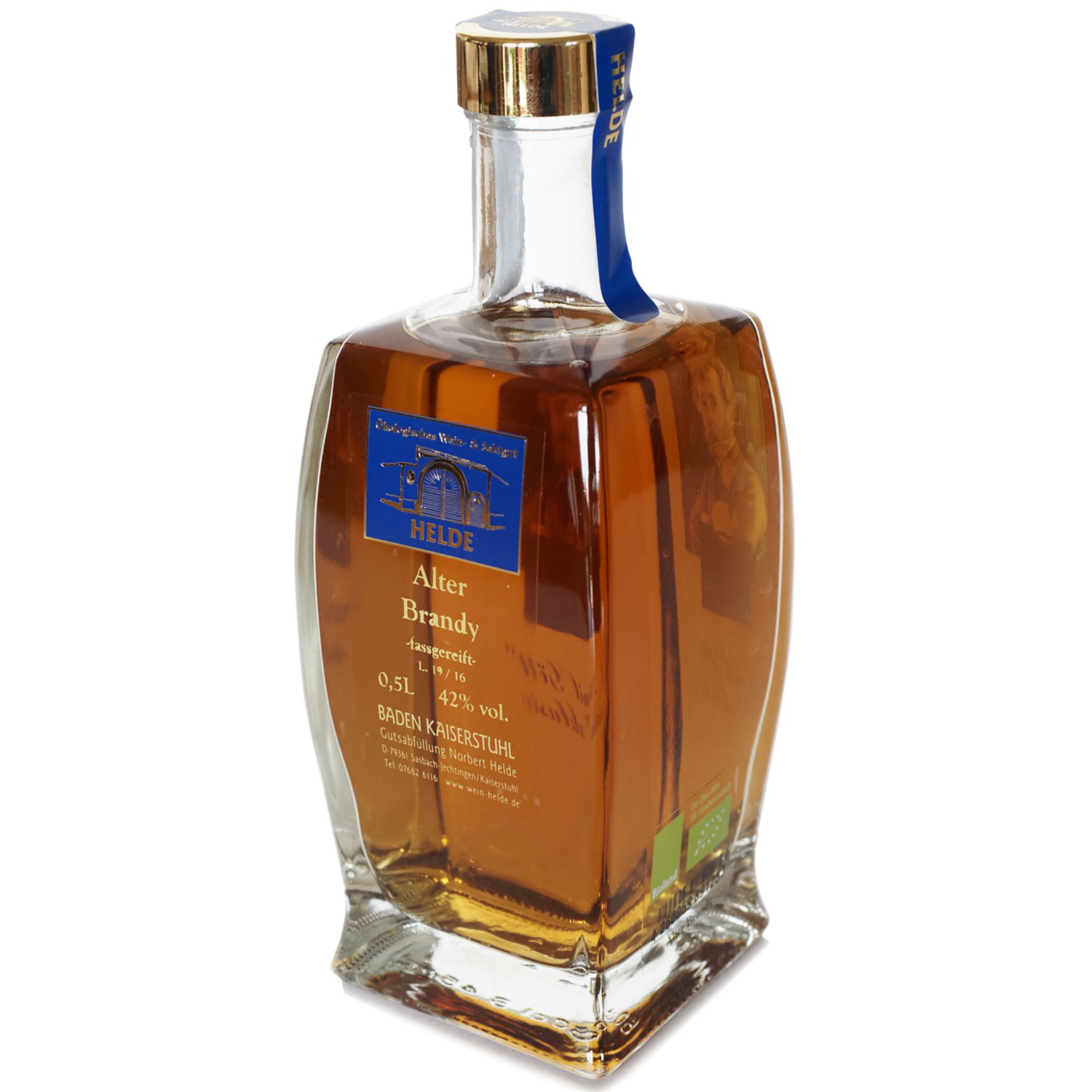 Helde Alter Brandy - fassgereift - Emil-Gött-Exclusiv 42%vol. Helde Alter Brandy - fassgereift - Emil-Gött-Exclusiv 42%vol.