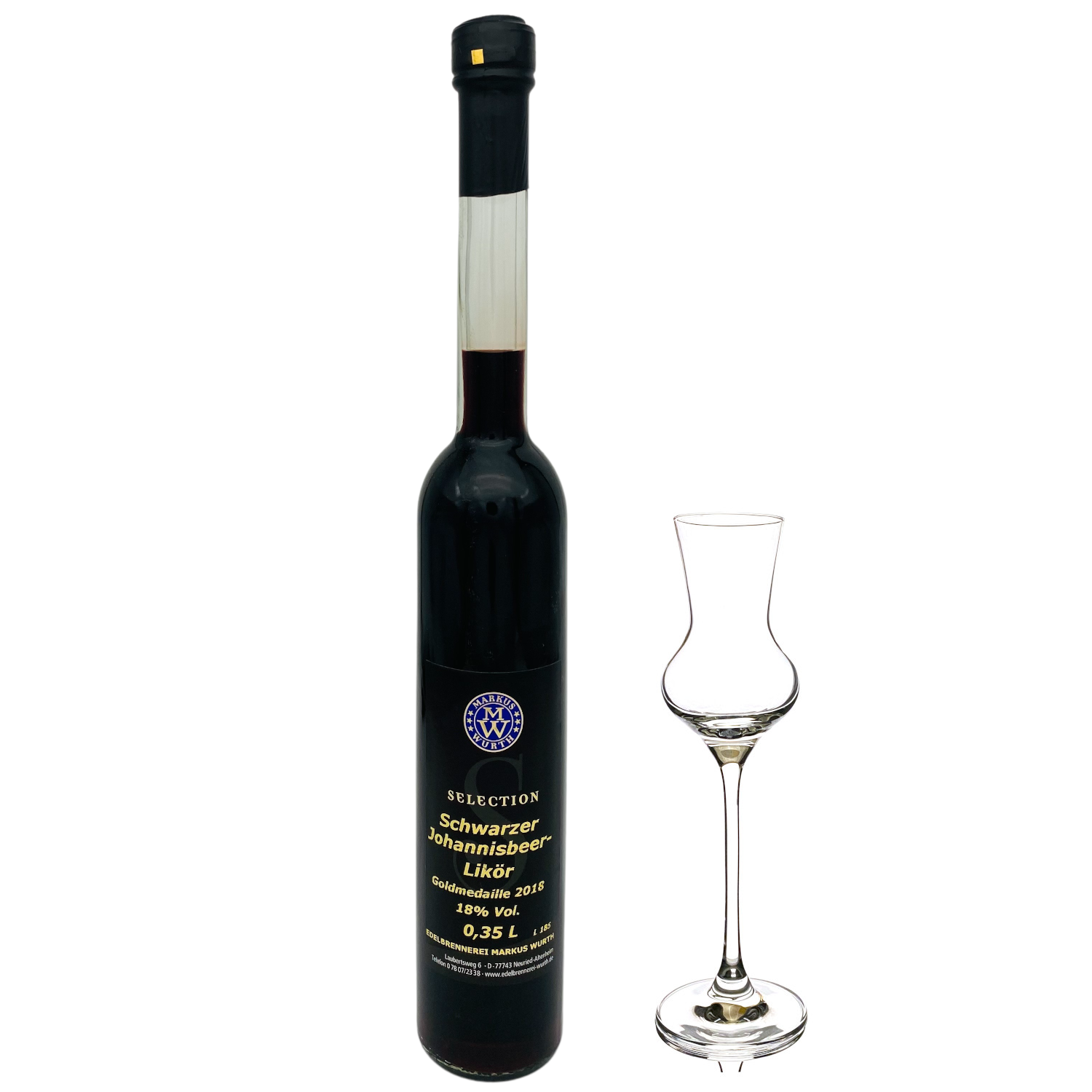 Wurth Schwarzer Johannisbeerlikör, 18%vol. Wurth Schwarzer Johannisbeerlikör, 18%vol.