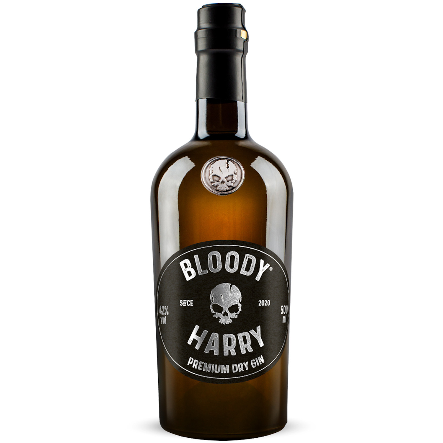 Bloody Harry Premium Dry Gin, 44%vol. | 0,5l | Bl1105001