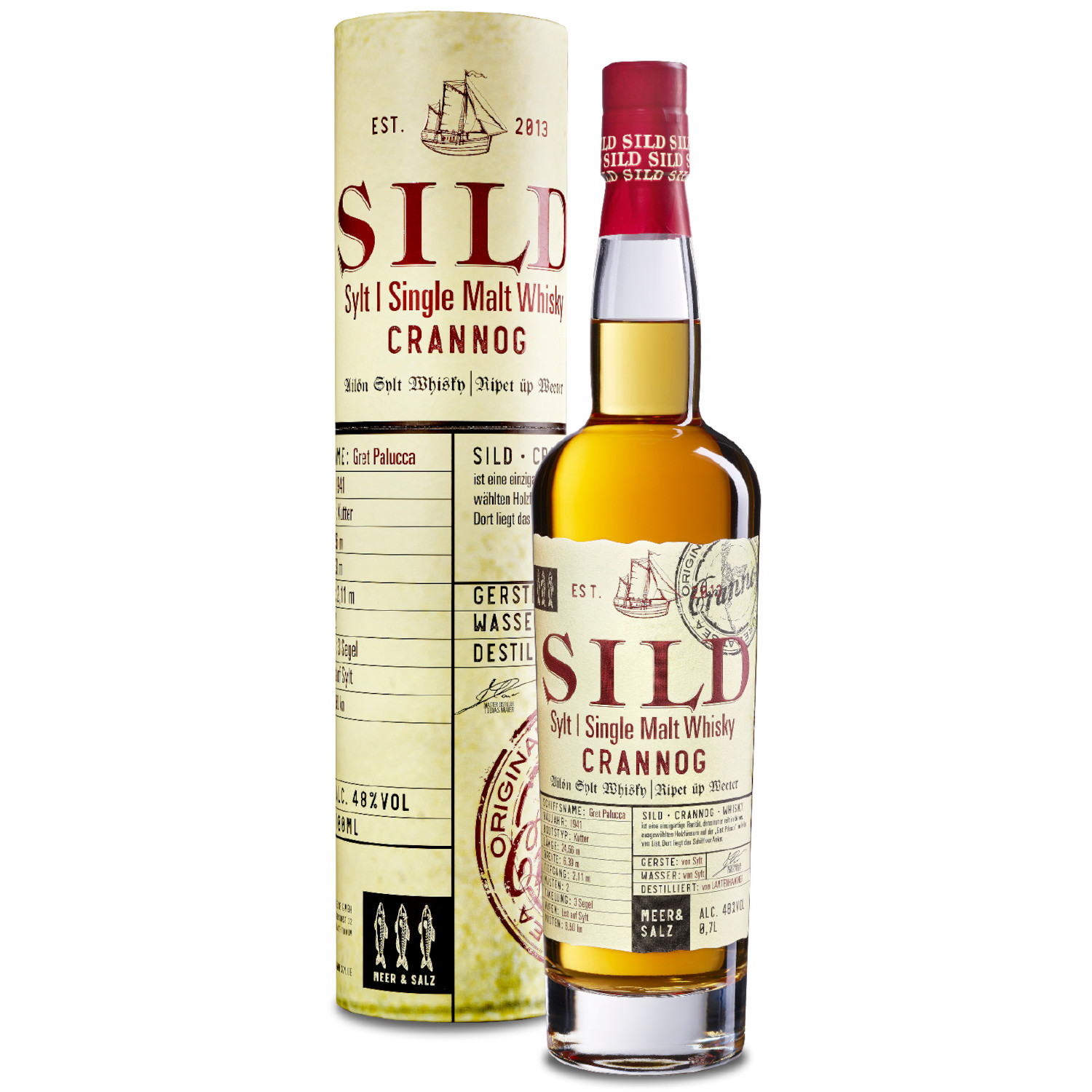 Lantenhammer SILD Single Malt Whisky CRANNOG 48%vol