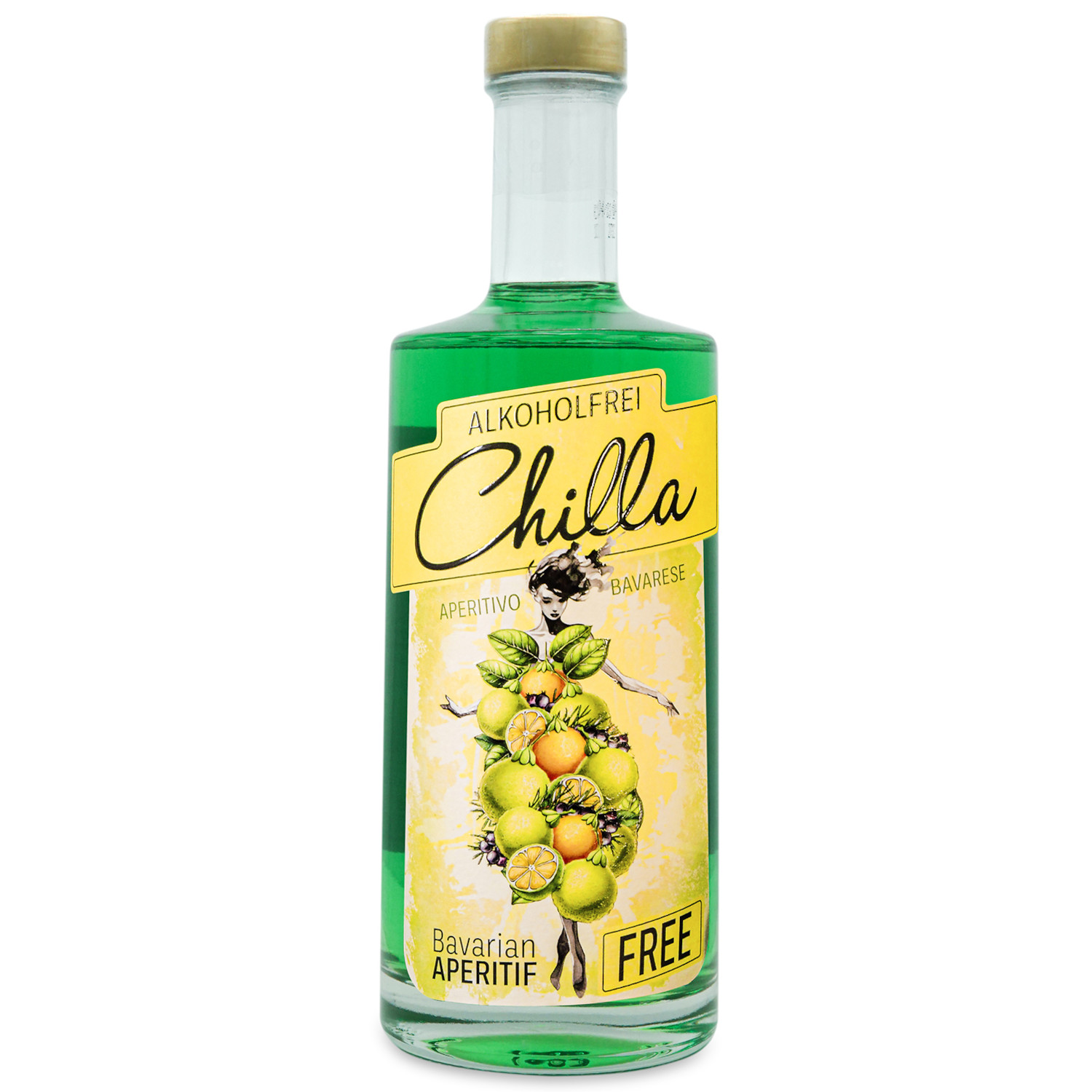Lantenhammer CHILLA BITTER Free Aperitivo Bavarese alkoholfrei