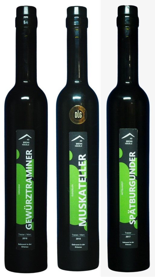 Brennhäusle 3er Sparset Durch den Weinberg 41,5-43%vol.