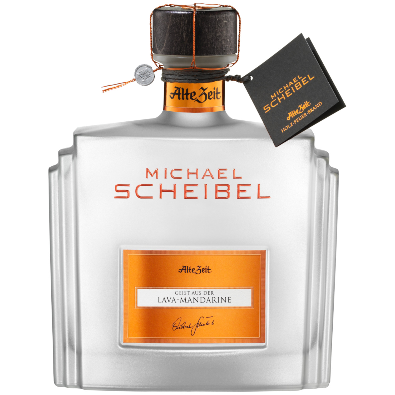 Scheibel Alte Zeit Geist aus der Lava Mandarine 41% Vol.