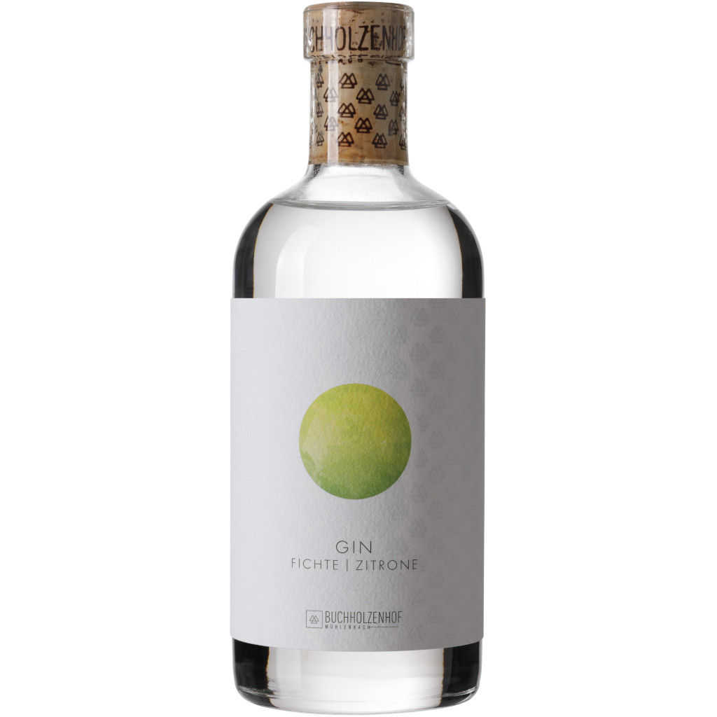 Buchholzenhof Gin Fichte Zitrone 42%vol.