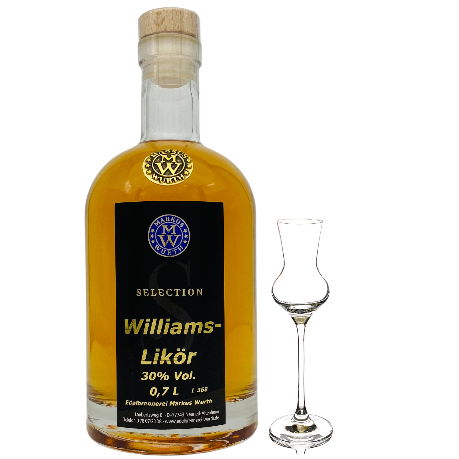 Wurth Williamsbirnenlikör Wurth Williamsbirnenlikör