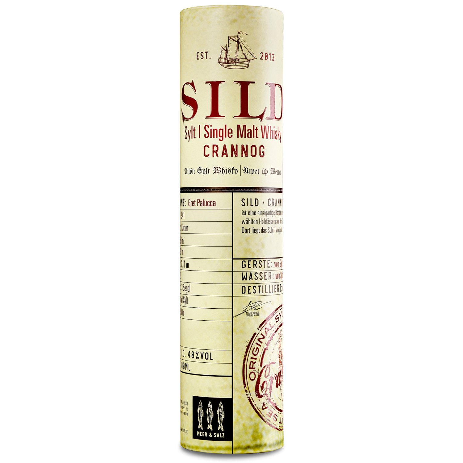 Lantenhammer SILD Single Malt Whisky CRANNOG 48%vol