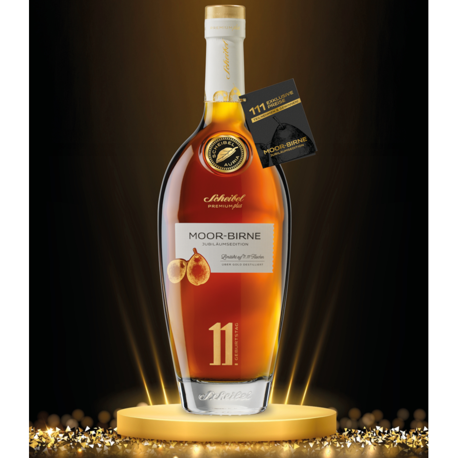 Scheibel Moor-Birne Jubiläumsedition 11 Jahre 40% Vol.