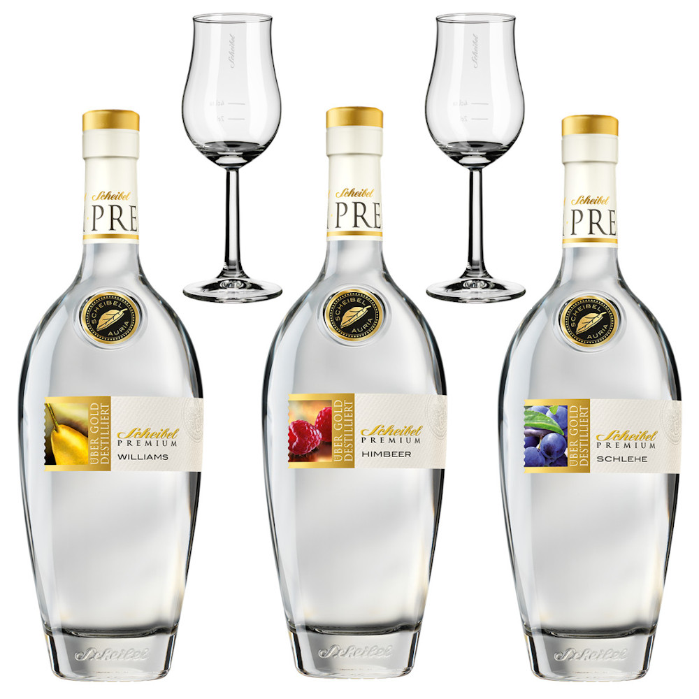 Scheibel PREMIUM Sparset 1 40 - 41% Vol. Scheibel PREMIUM Sparset 1 40 - 41% Vol.