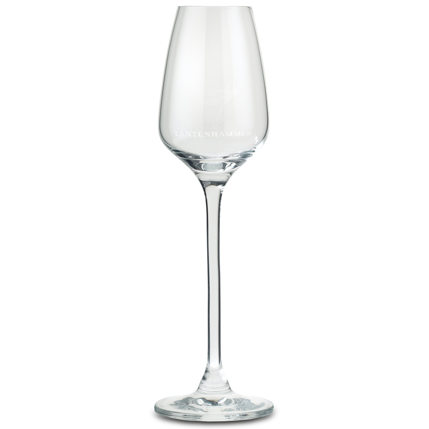 Lantenhammer Edelbrandglas 2 cl geeicht mit edler Gravur