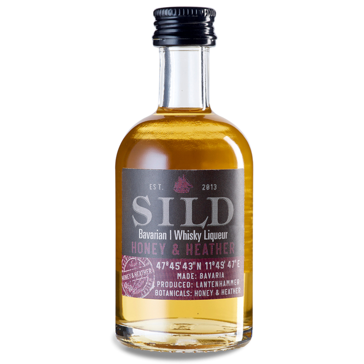 Lantenhammer BEST OF BAVARIA - SILD WHISKY: Crannog 48 %, Jöl en Reek 42 %, Heritage 28 42 %, Honey & Heather Liqueur 32 %