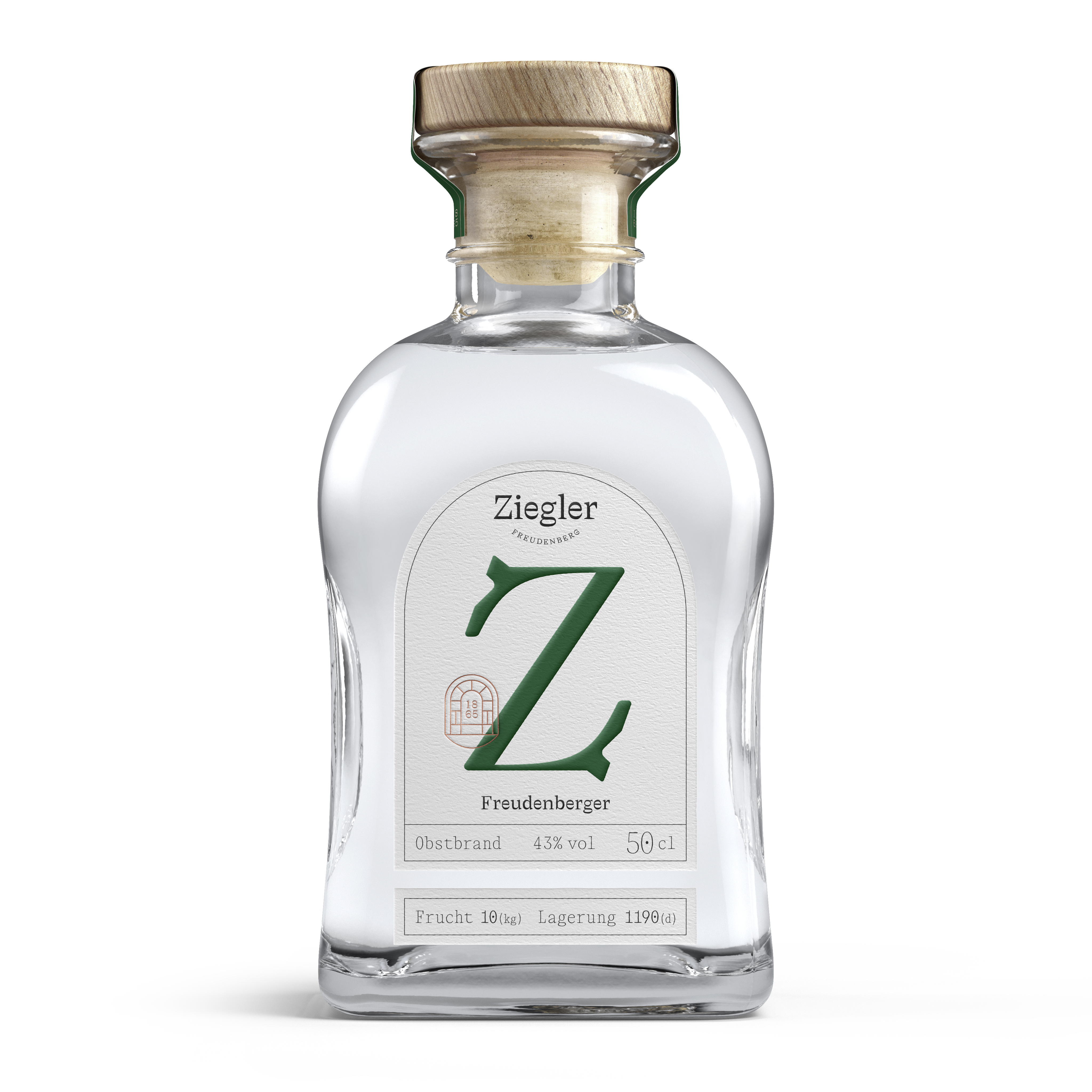 Ziegler Freudenberger Obstbrand 43%vol. Ziegler Freudenberger Obstbrand 43%vol.