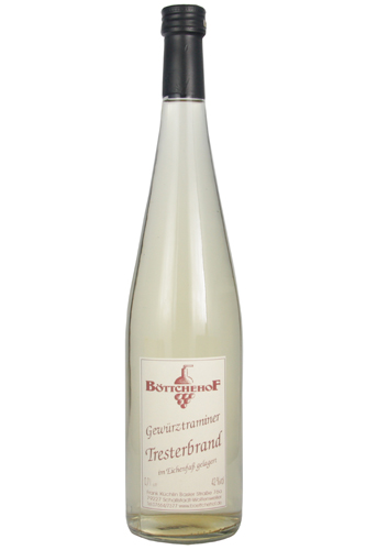 Gewürztraminer-Tresterbrand im Fass Gewürztraminer-Tresterbrand im Fass