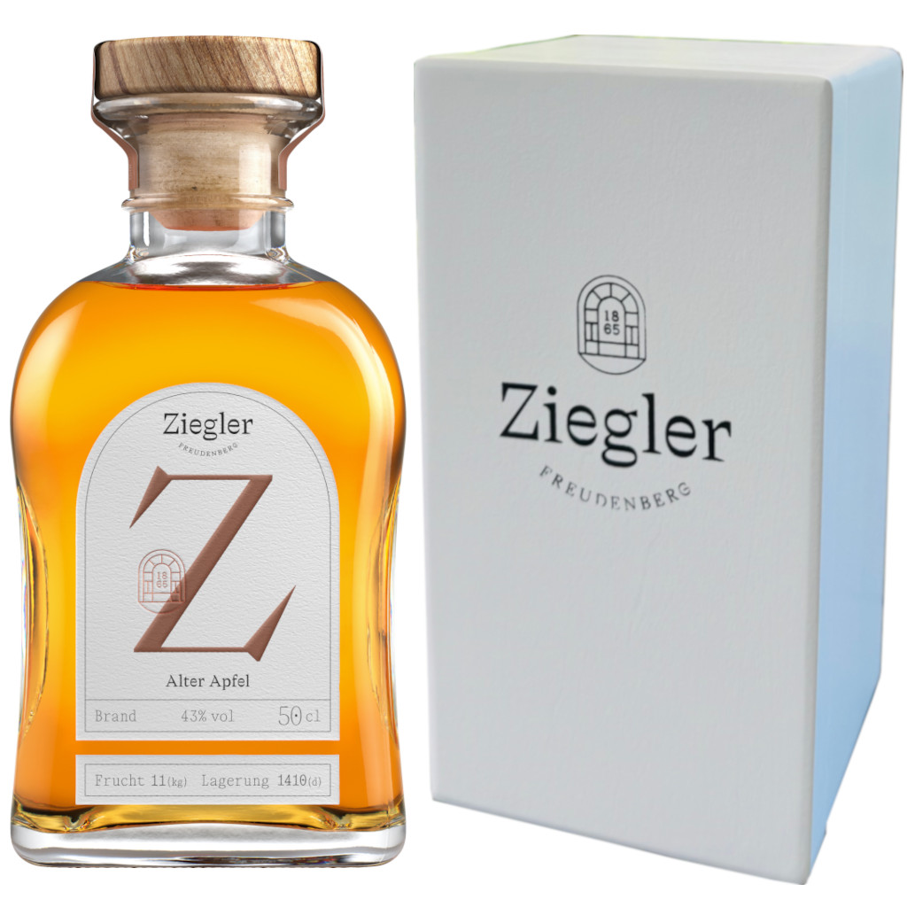Ziegler Alter Apfel im Holzfass gereift 43%vol.
