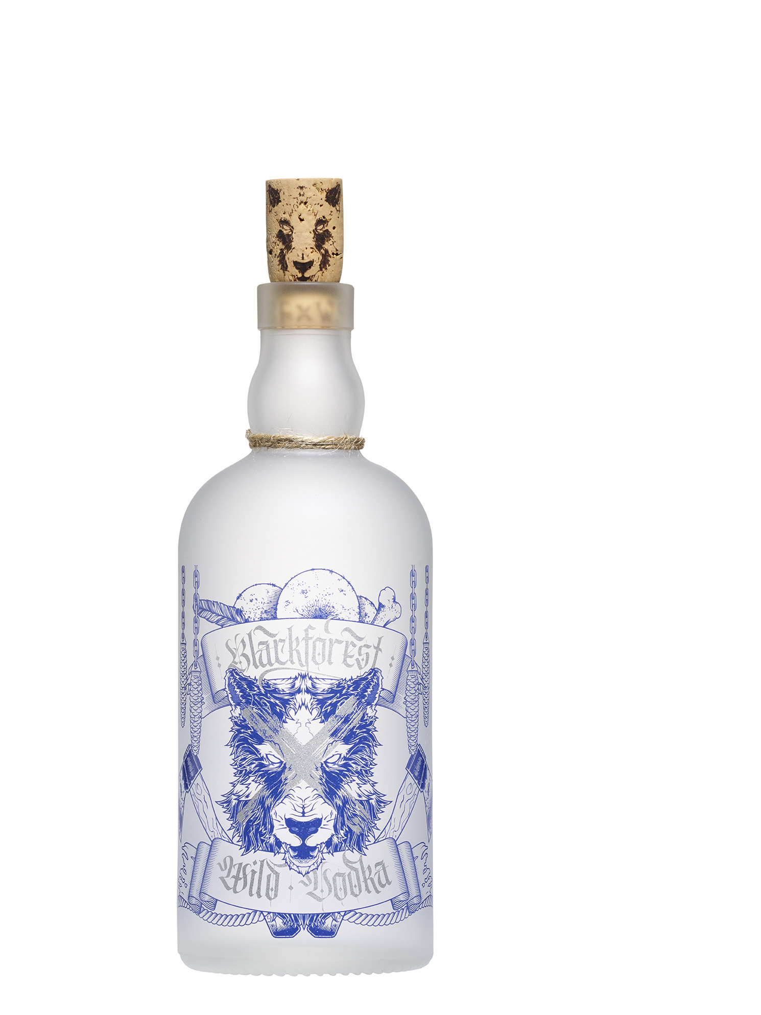 Wild Wodka Black Forest 40%vol, 0,5l