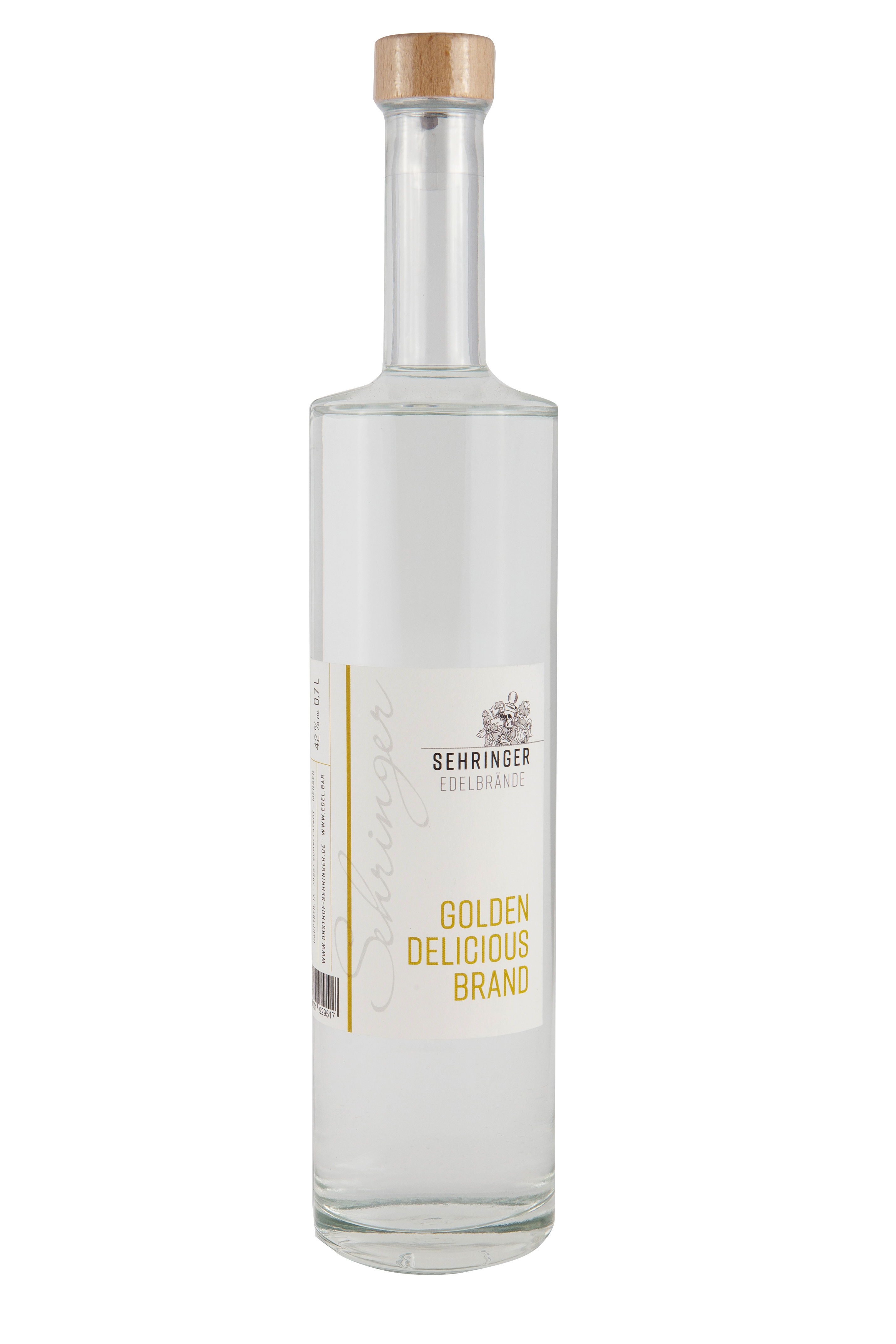 Sehringer Golden-Delicious-Brand, 45% vol. Sehringer Golden-Delicious-Brand, 45% vol.