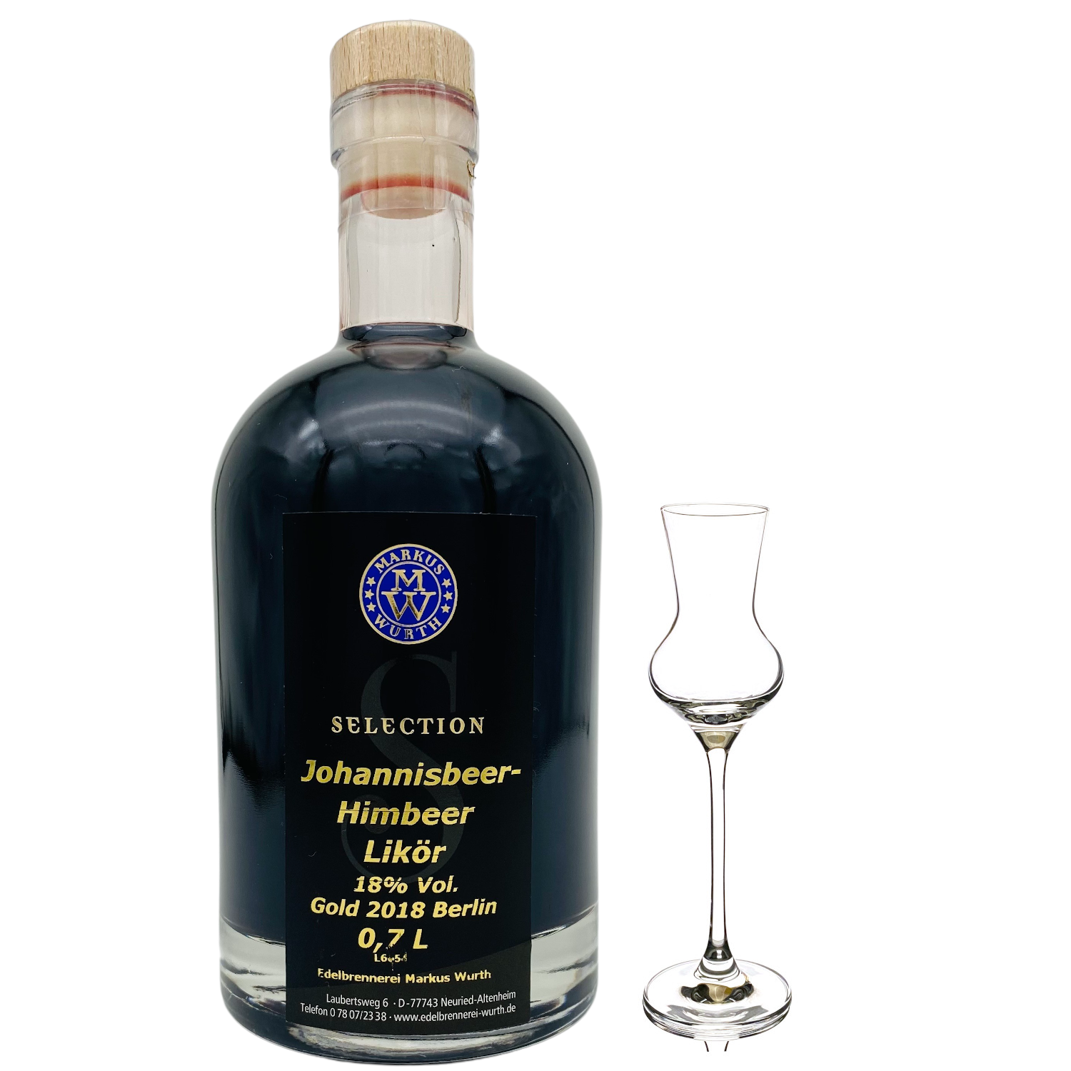 Wurth Johannisbeer-Himbeer-Likör 18%vol. Wurth Johannisbeer-Himbeer-Likör 18%vol.