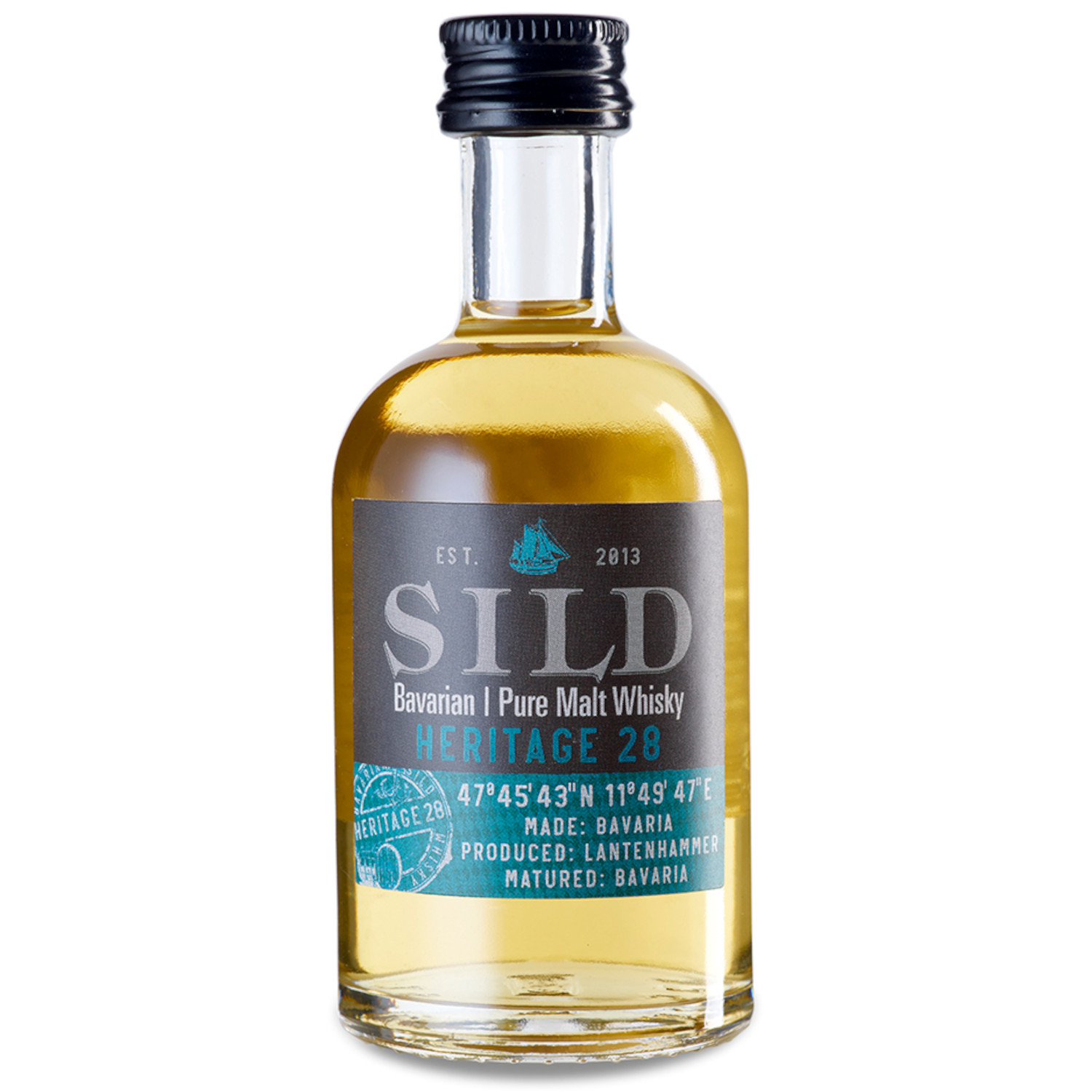 Lantenhammer BEST OF BAVARIA - SILD WHISKY: Crannog 48 %, Jöl en Reek 42 %, Heritage 28 42 %, Honey & Heather Liqueur 32 %