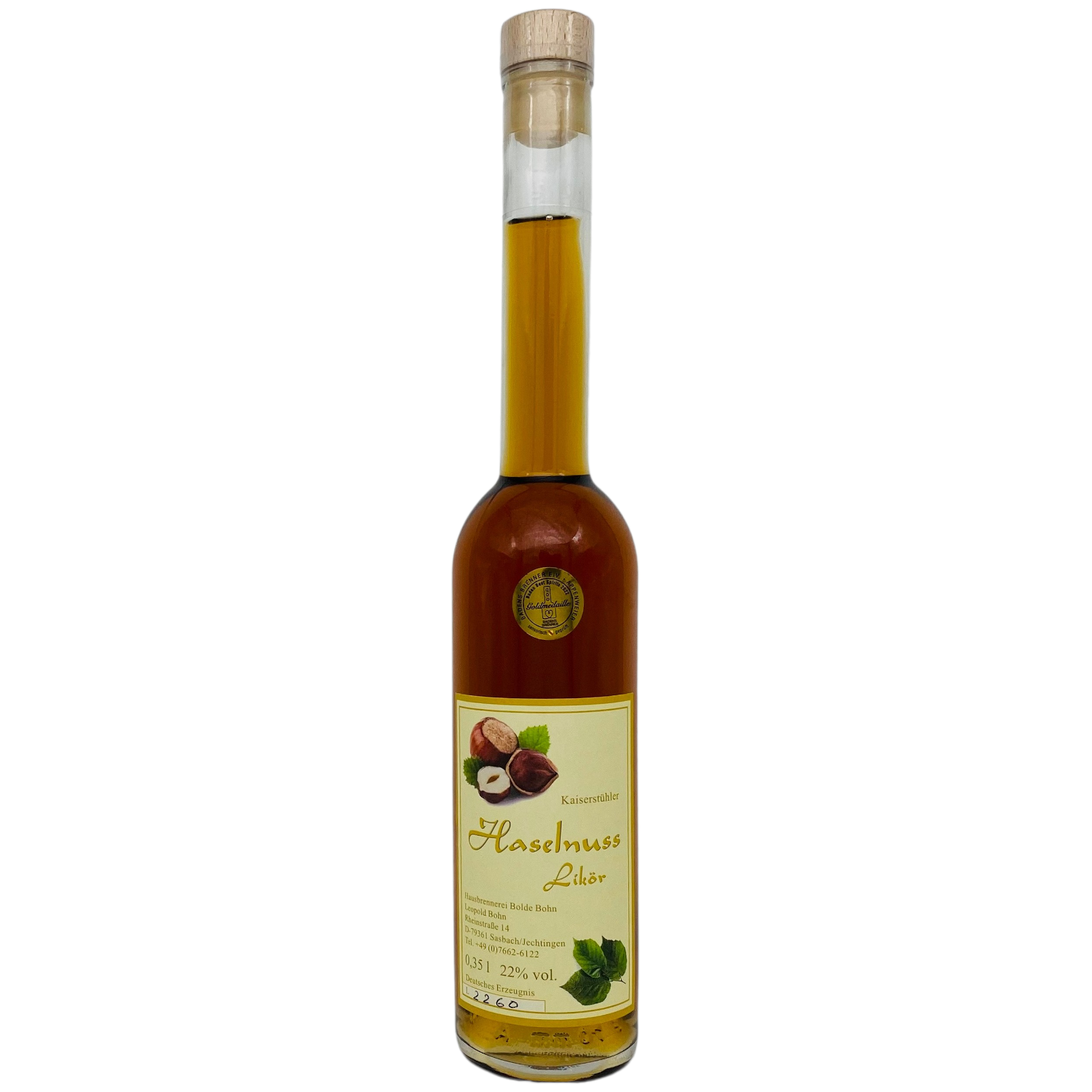 Bolde Bohn Haselnuss Likör 22% vol. 0,35l Bolde Bohn Haselnuss Likör 22% vol. 0,35l
