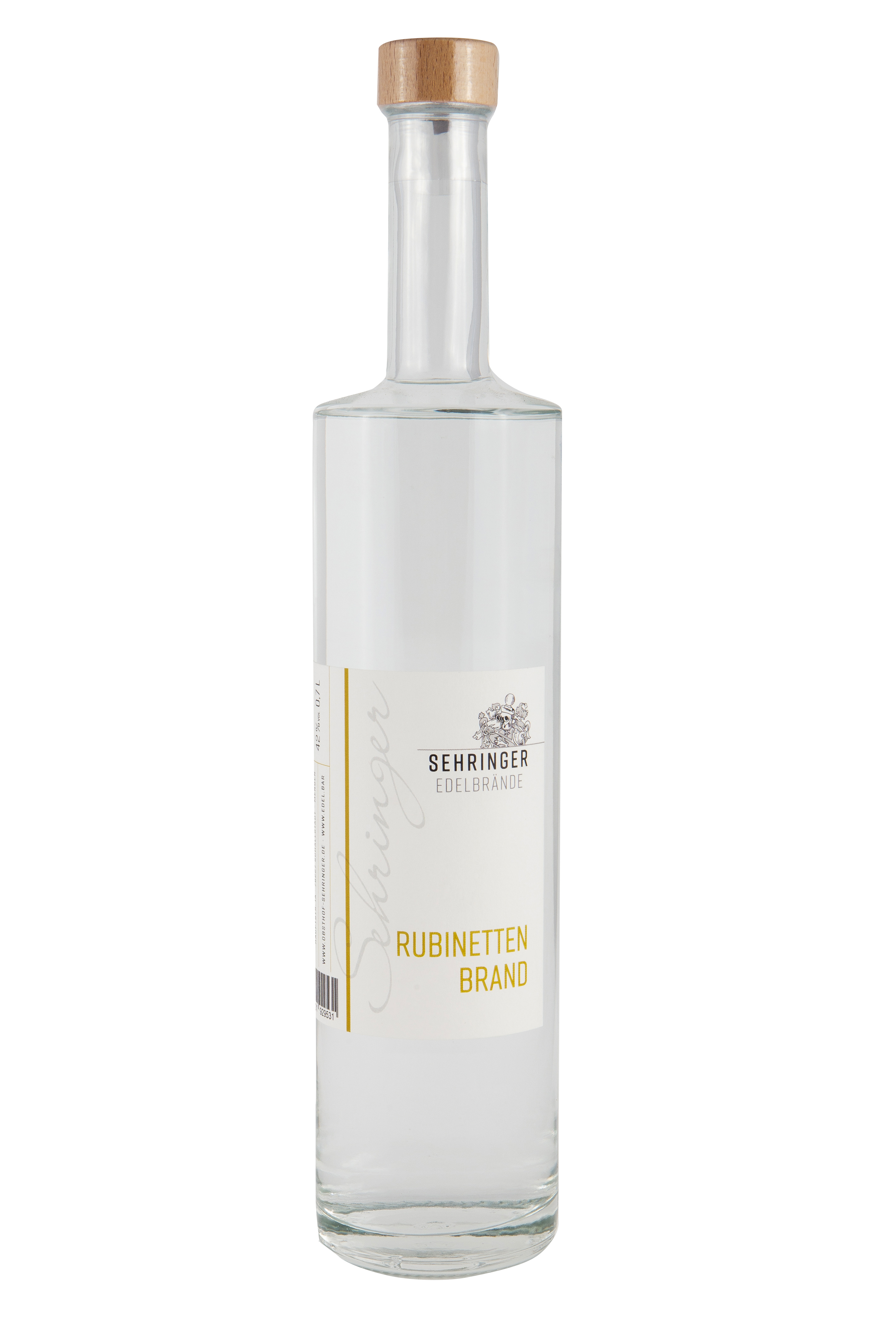 Sehringer Rubinetten-Brand, 45%vol. Sehringer Rubinetten-Brand, 45%vol.