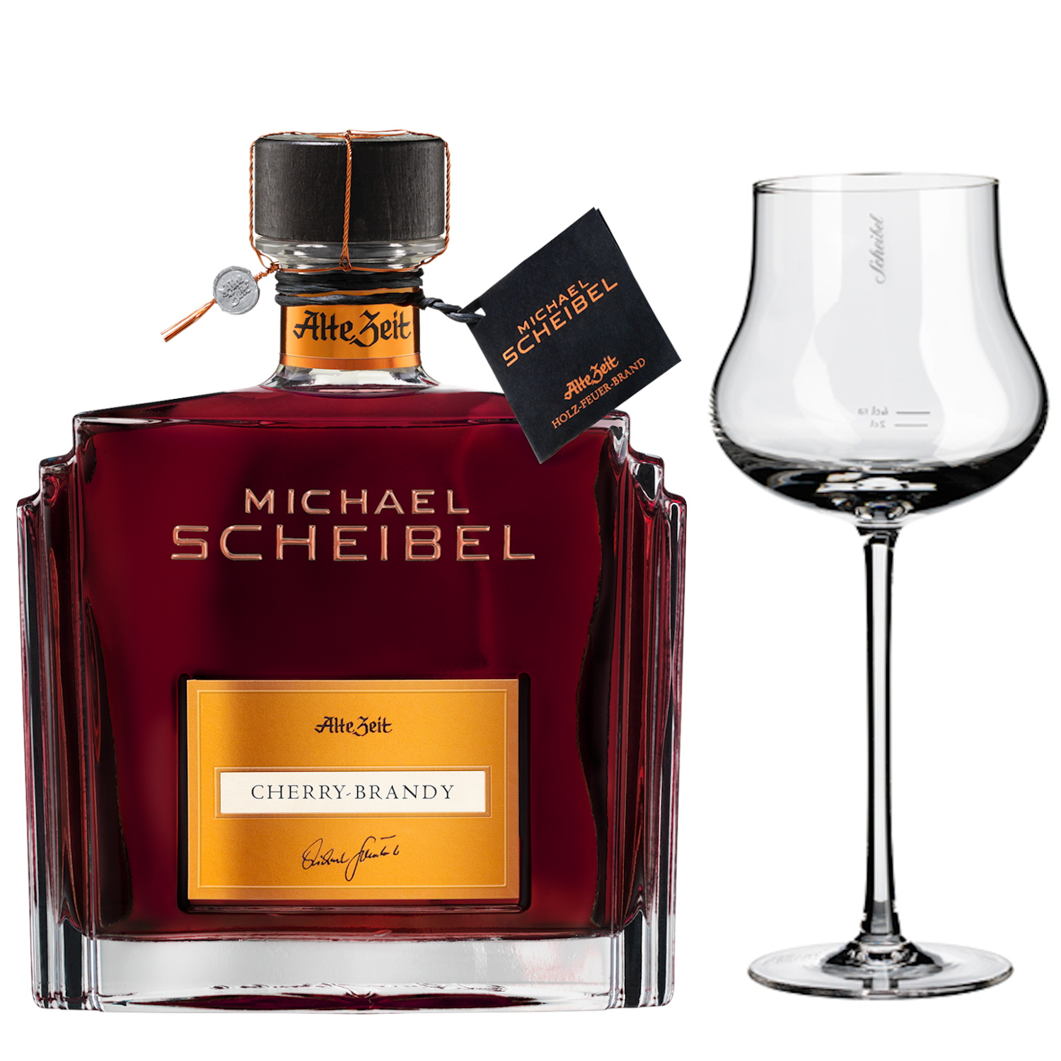 Scheibel Alte Zeit Cherry-Brandy 35% Vol. Scheibel Alte Zeit Cherry-Brandy 35% Vol.