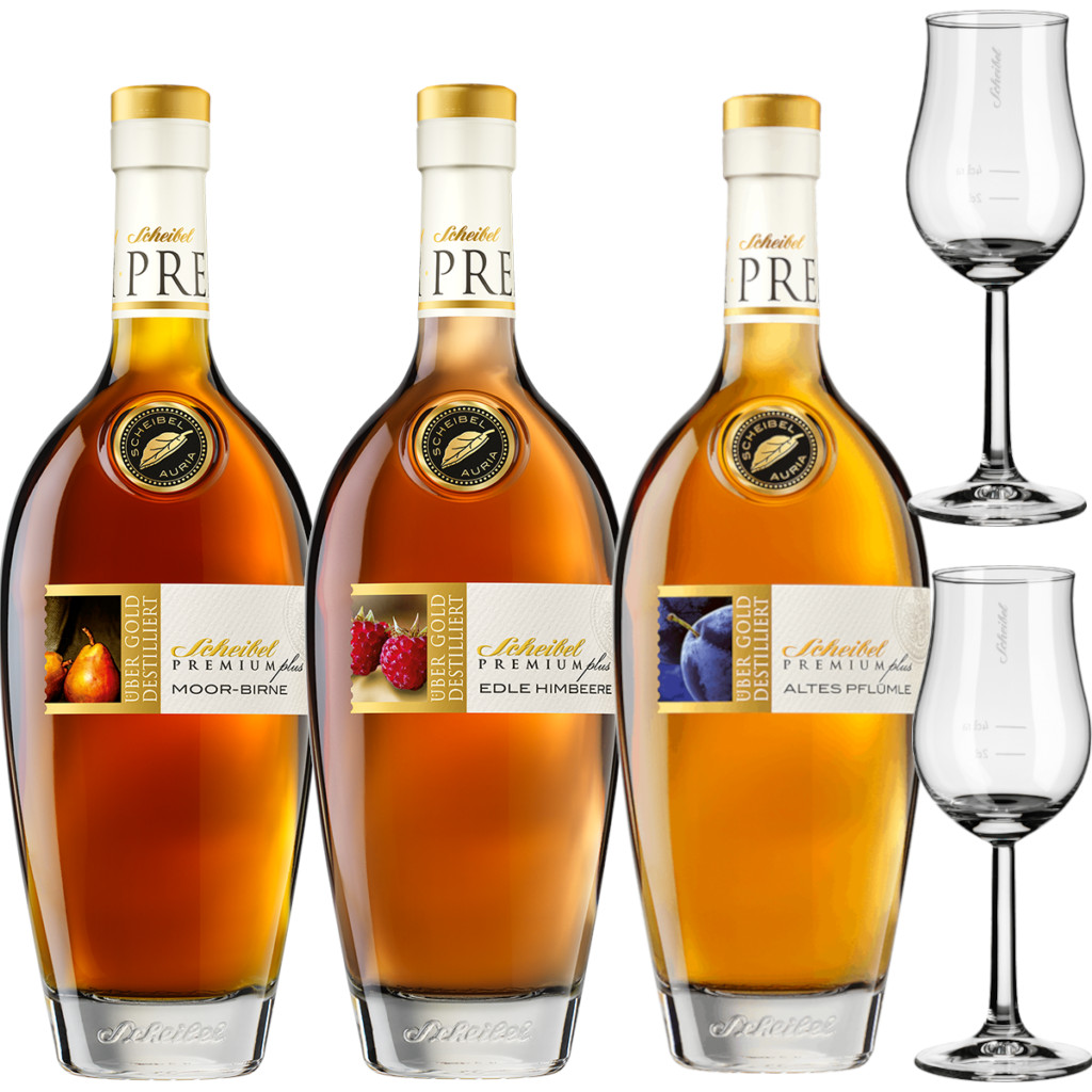 Scheibel PREMIUMplus Sparset 1 40-43% Vol. (3x 0,7l)