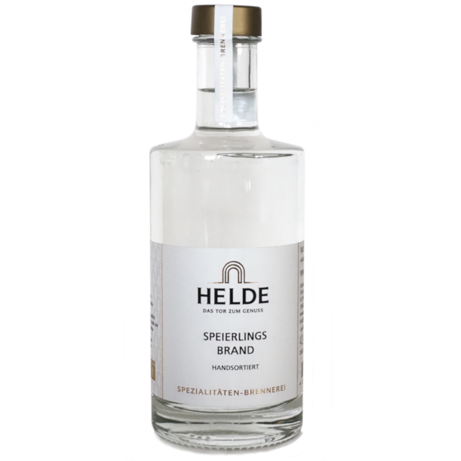 Helde Speierlingsbrand Wildsammlung handsortiert 42%vol. 0,35l