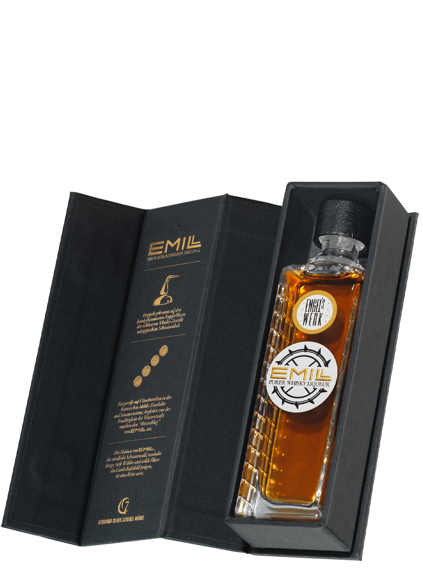 Scheibel EMILL Engelswerk Whisky Liqueur 40%vol. | 0,05l | Sb110359