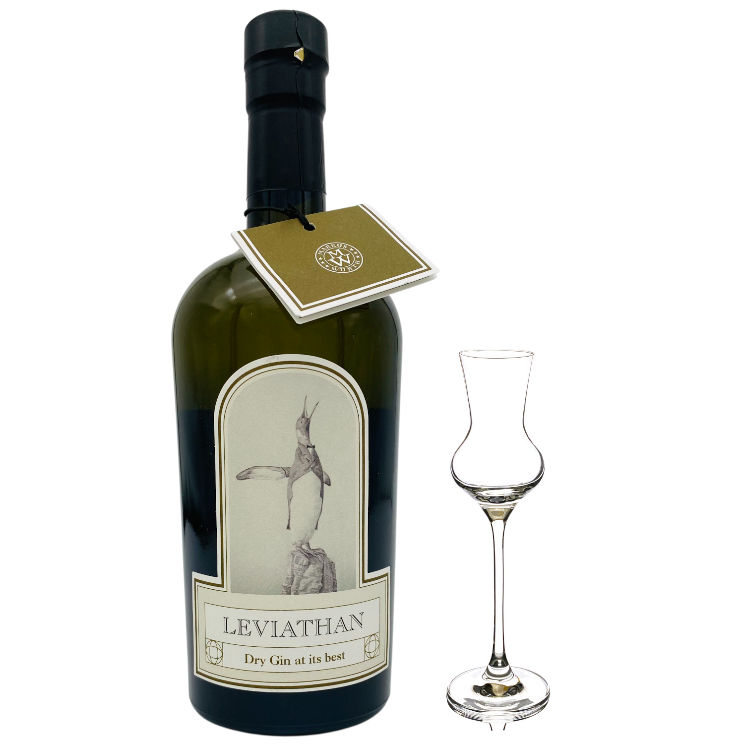 Wurth Leviathan Dry Gin Goldmedaille, 44%vol.