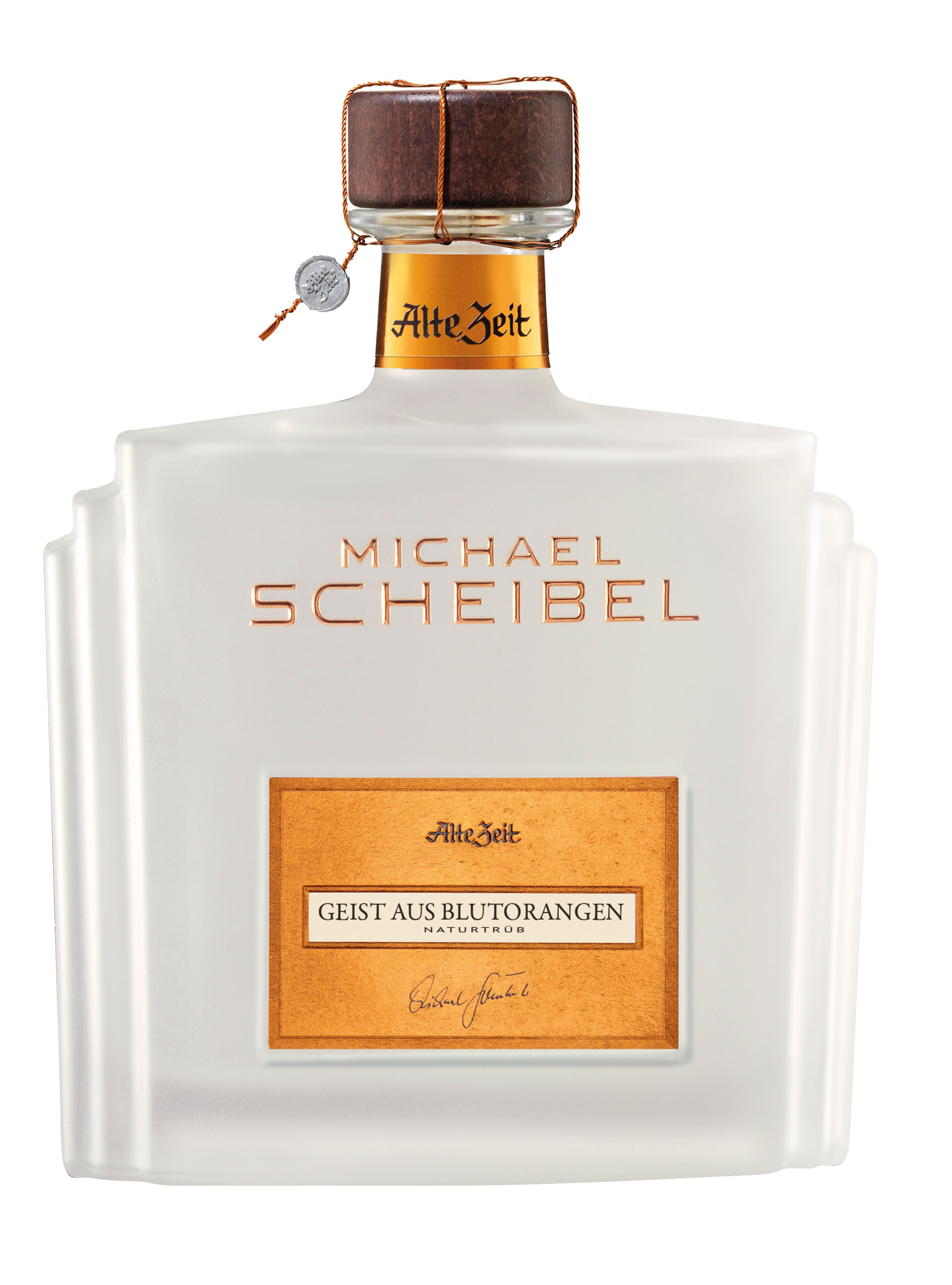 Scheibel Alte Zeit Geist aus Blutorangen