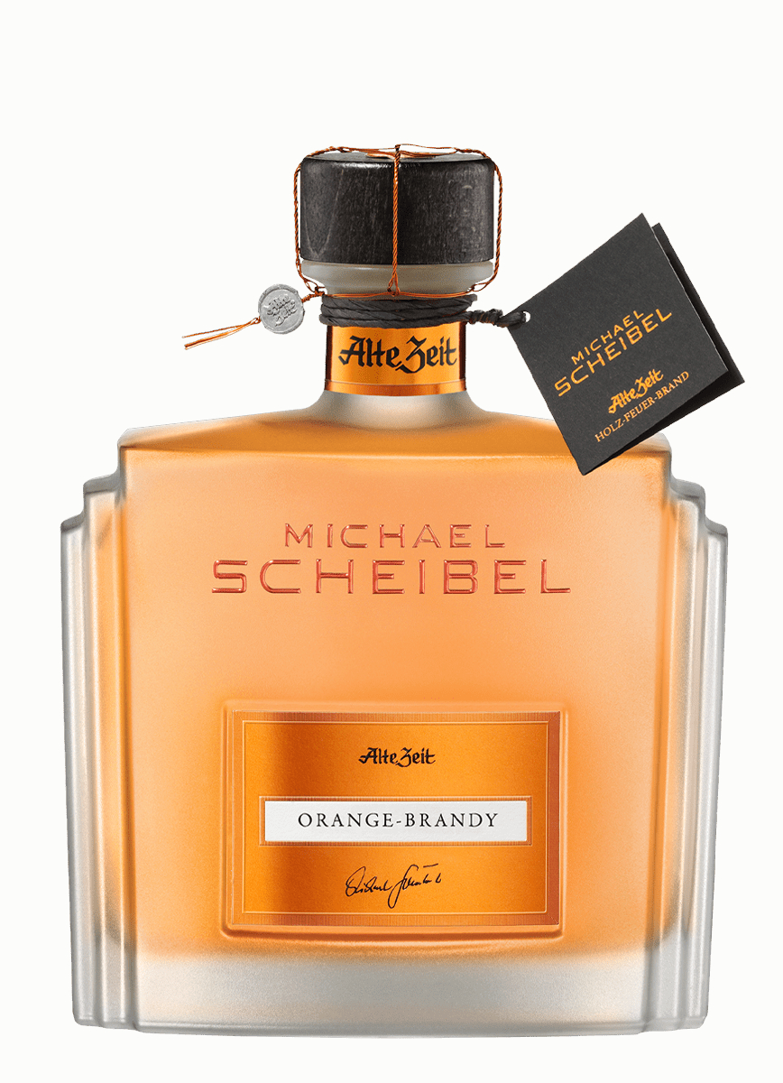 Scheibel Alte Zeit Orange Brandy 35% Vol. naturtrüb