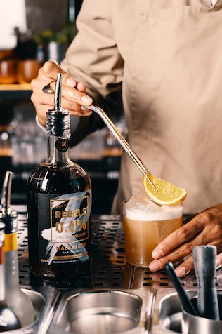 Rebels Malt Blend alkoholfrei 0,0% Dark Spirit inspired by Whisky - Lantenhammer