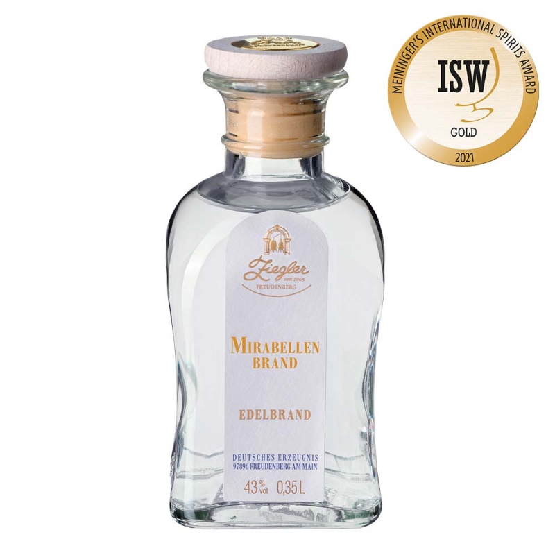 Ziegler Mirabellenbrand 43%vol. Ziegler Mirabellenbrand 43%vol.