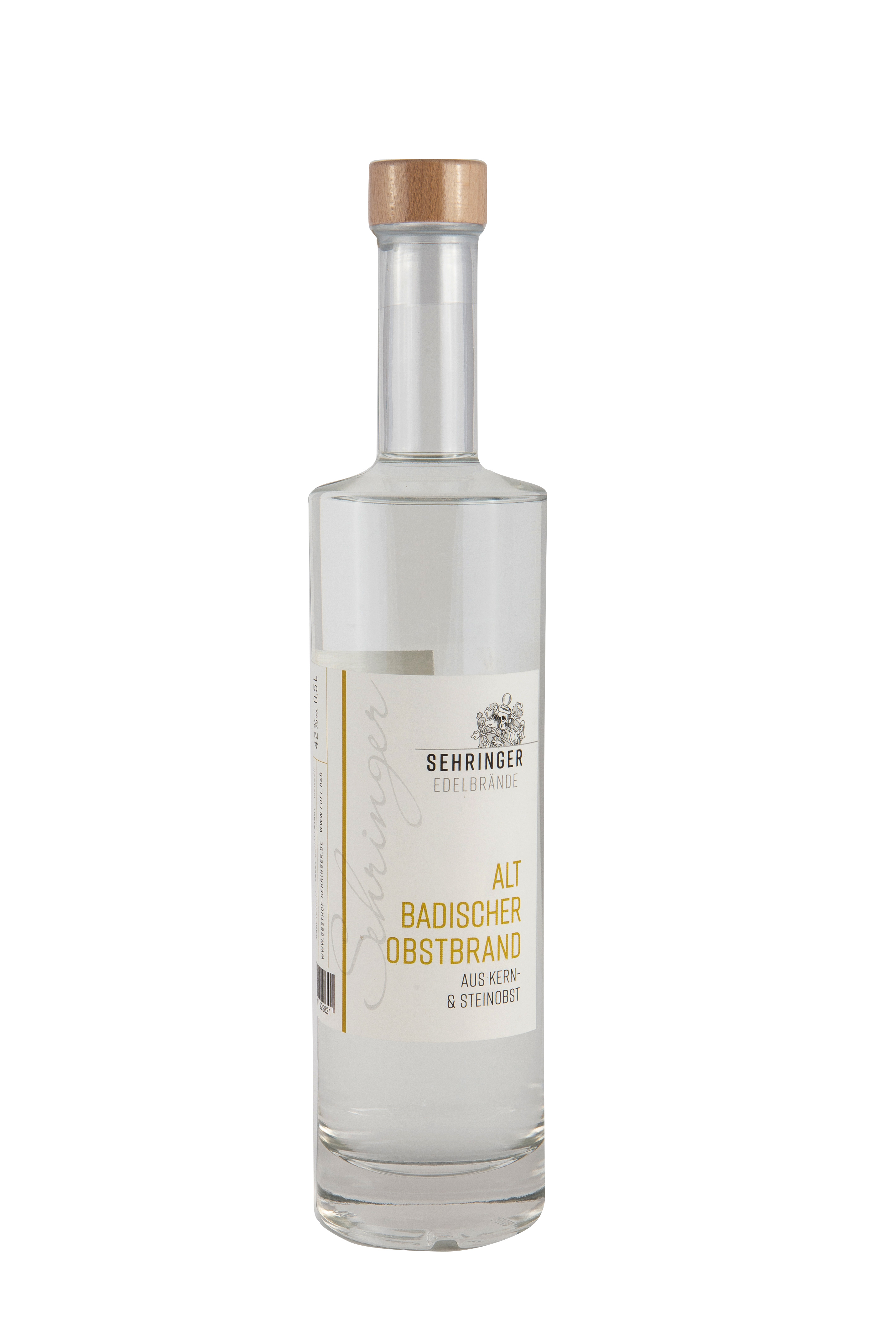 Sehringer Altbadischer Obstler 42%vol.