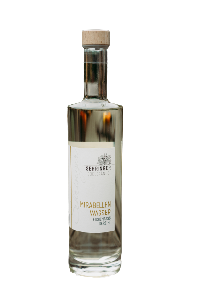 Sehringer Mirabellenwasser Fass, 42%vol. Sehringer Mirabellenwasser Fass, 42%vol.