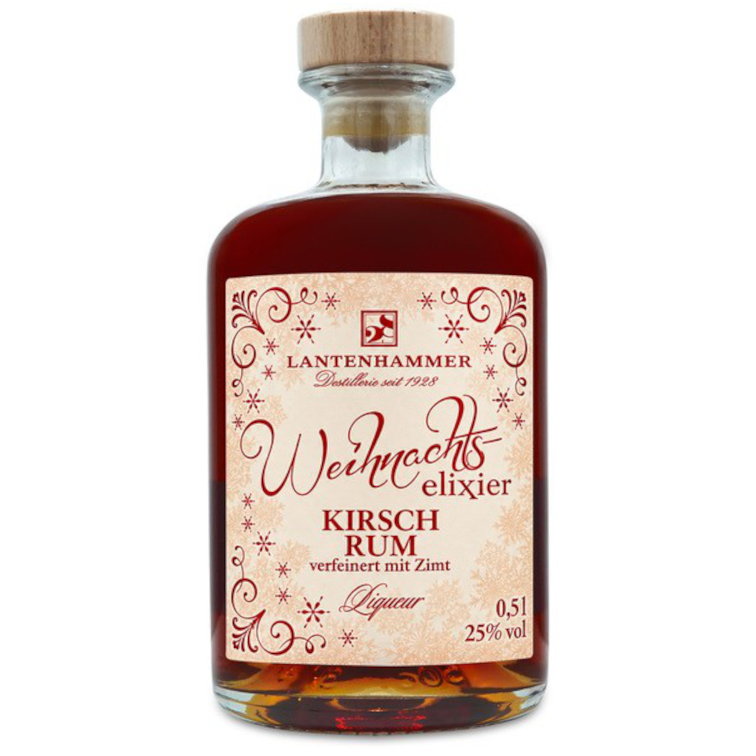 Lantenhammer RARITAS Himbeer Edel-Spirituose mit Fruchtauszug verfeinert 32%vol